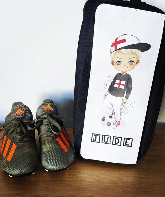 Personalised England Player Boot Bag (36 designs)