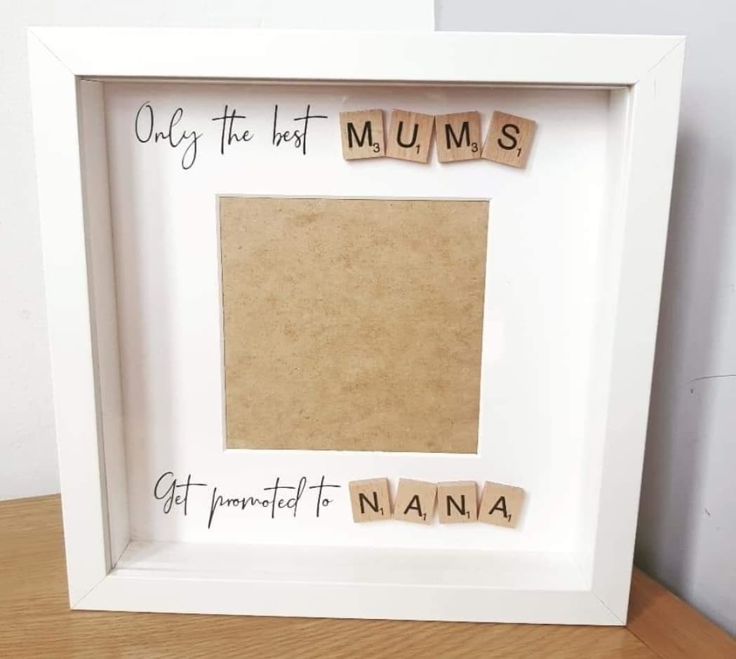 Only The Best Mums - Box Frame