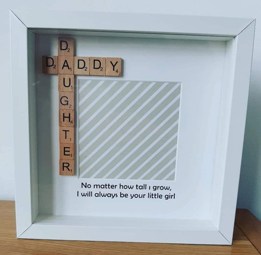 Daddy - Daughter Box Frame