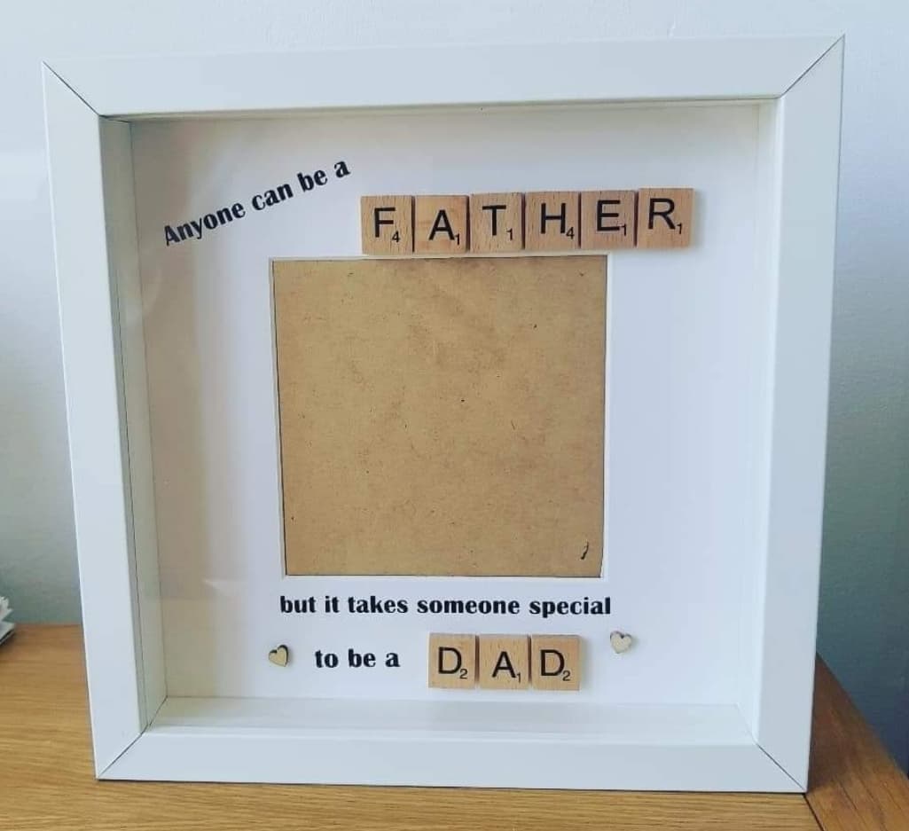 Anyone Can Be A Dad - Box Frame
