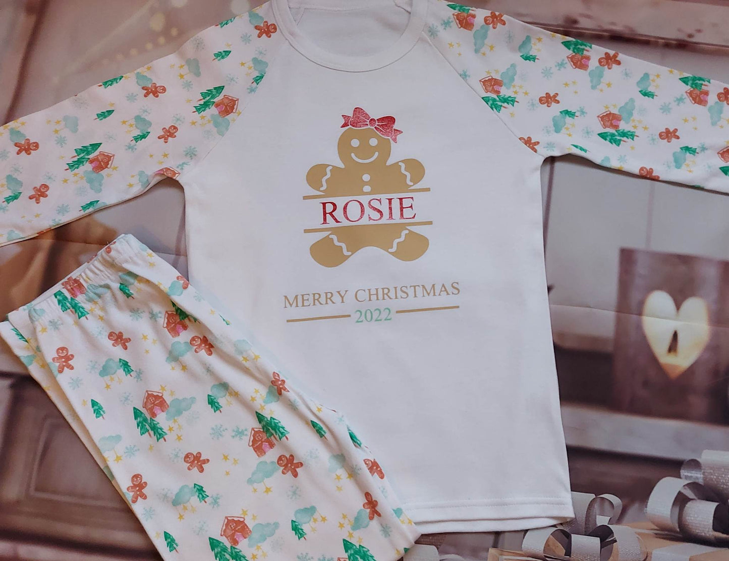 Personalised GINGERBREAD MAN pjs - 2023