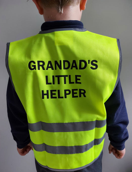 Children's Hi-Vis Jacket (With Any Personalisation)