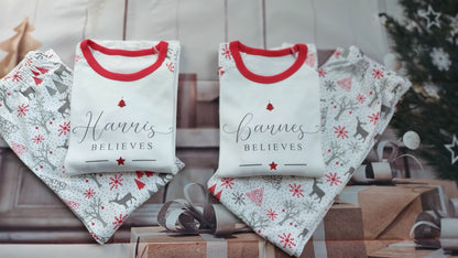 Personalised Christmas Pjs