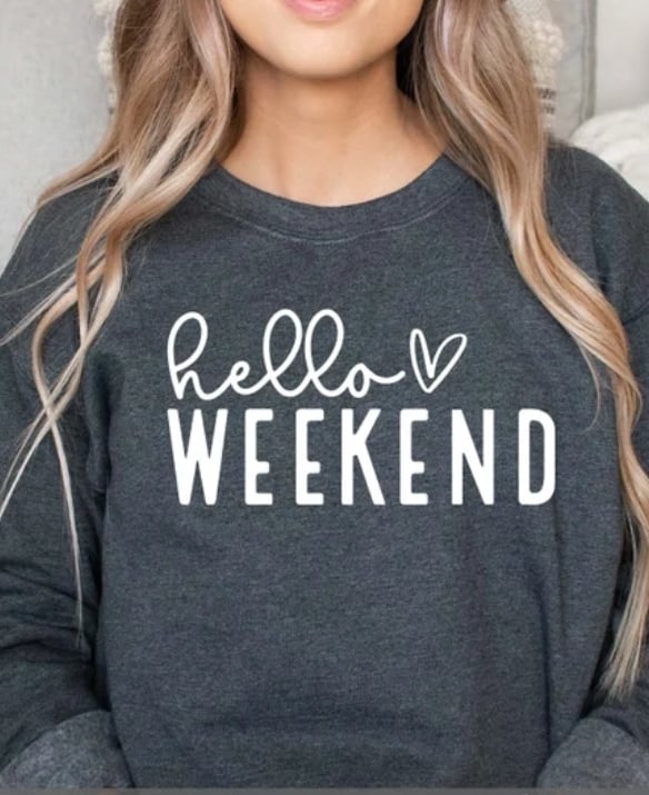 Hello Weekend Sweater