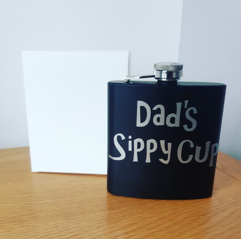 Personalised - Sippy Cup Hip Flask