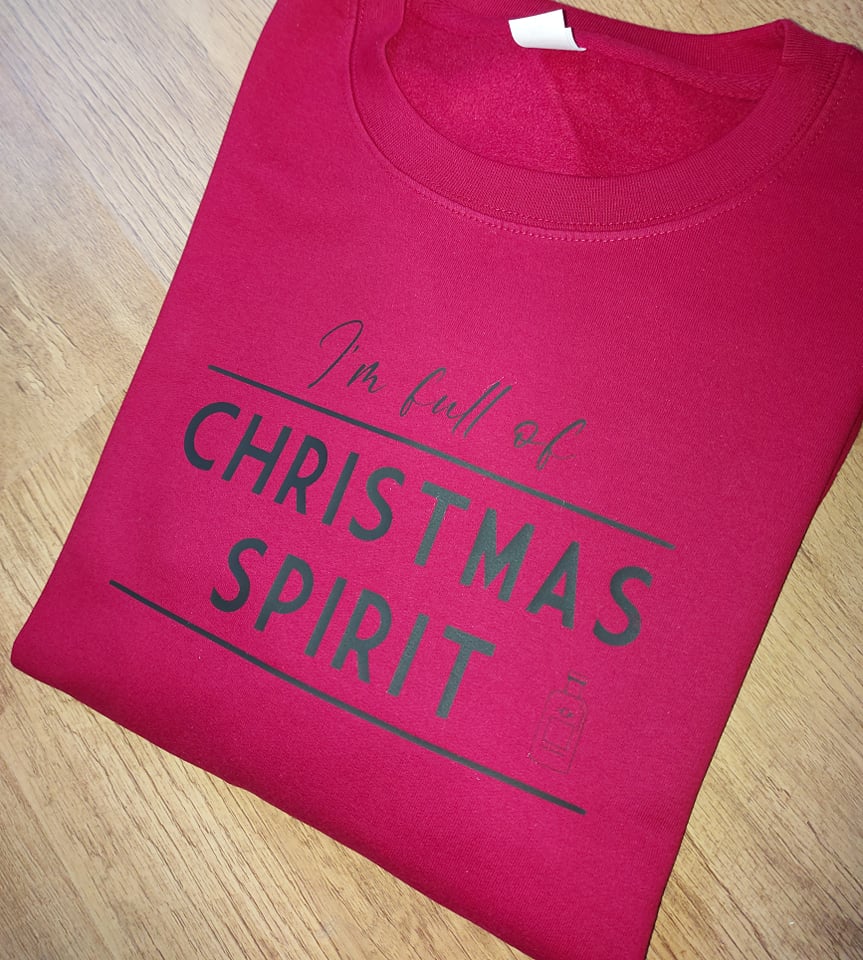 I'm Full of Christmas Spirit (Bottle Design)