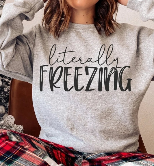 Literally Freezing Sweater