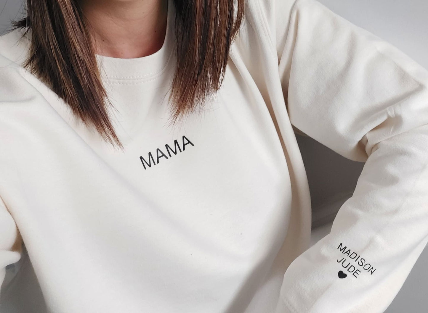 Mama (Personalised Names Sleeve Design)