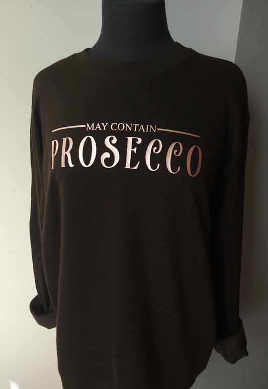May Contain Prosecco Sweater