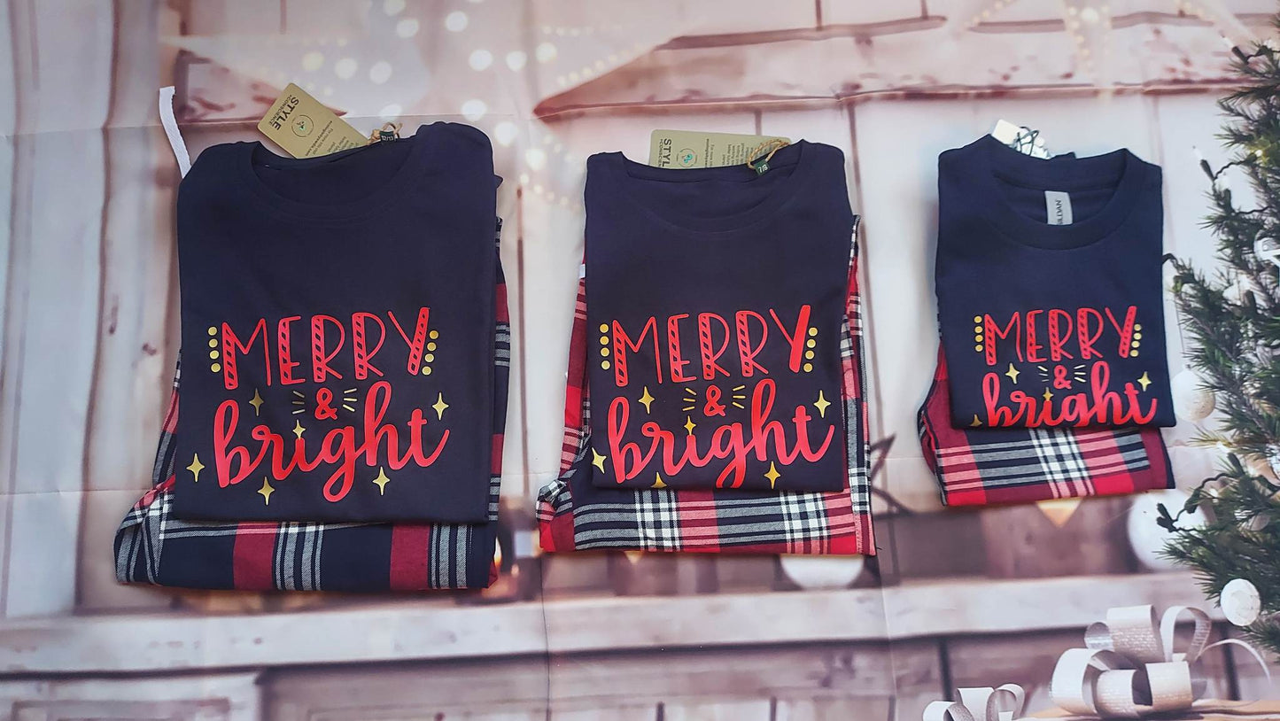 Merry & Bright Christmas Pjs