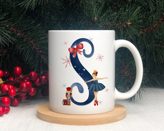 Personalised Nutcracker & Ballerina Mug