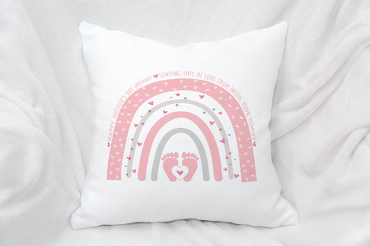 Mother's Day Cushion From Baby In Tummy
