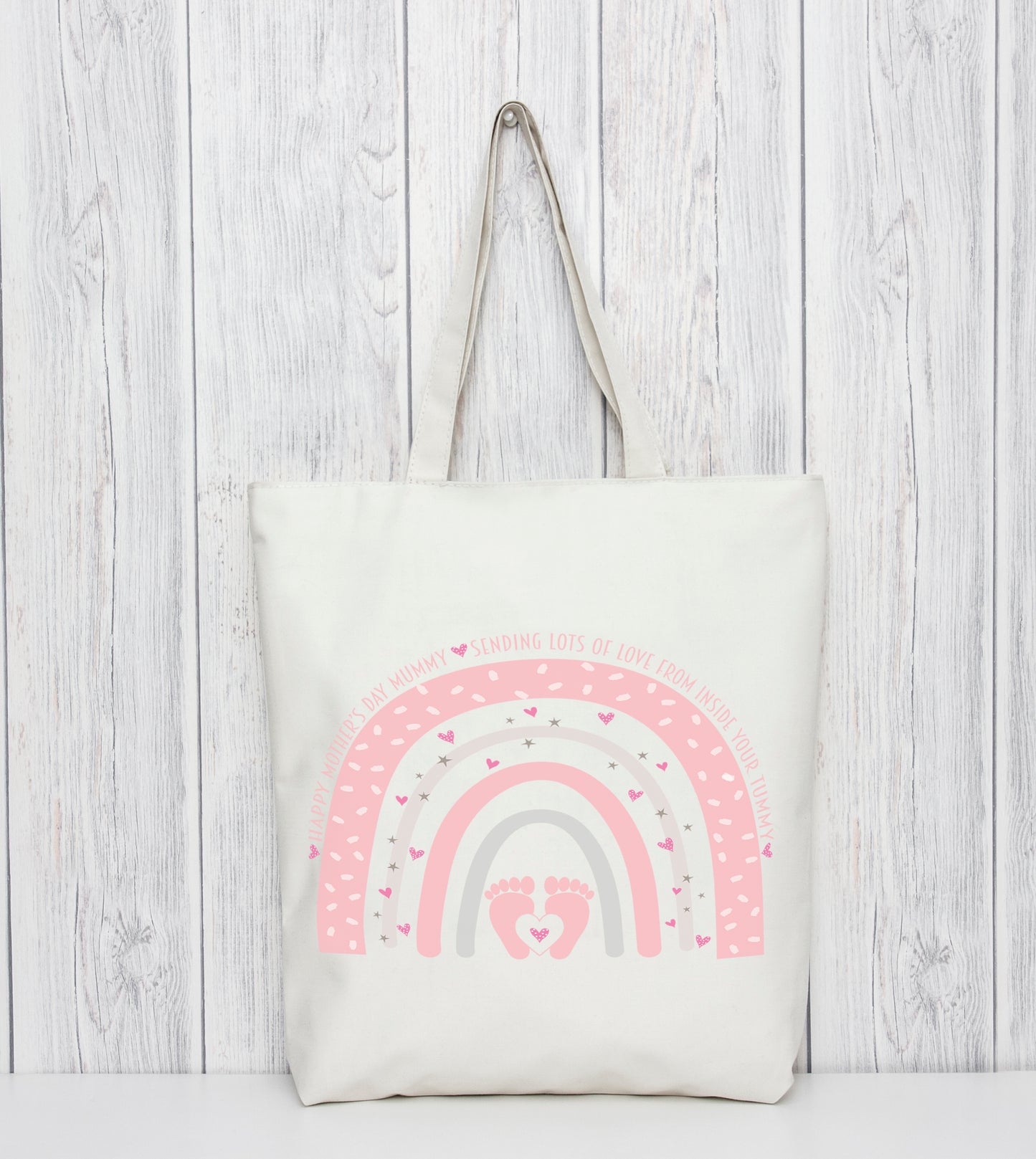 Mother's Day Tote Bag From Baby In Tummy
