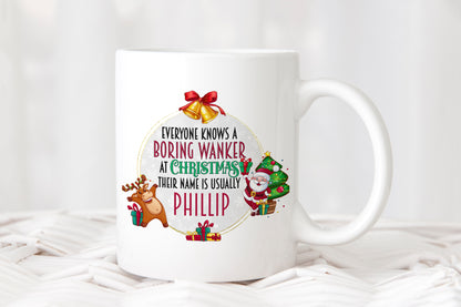 Sweary Christmas Mug (50 Designs To Choose From)