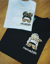 #Mumlife and #Kidlife Matching T-shirt