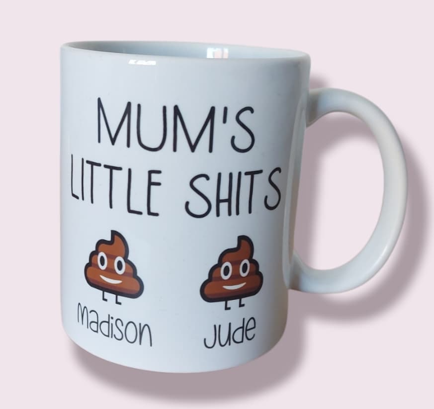 Mum's Little S**ts Mug (Can Be Any Reciepent)