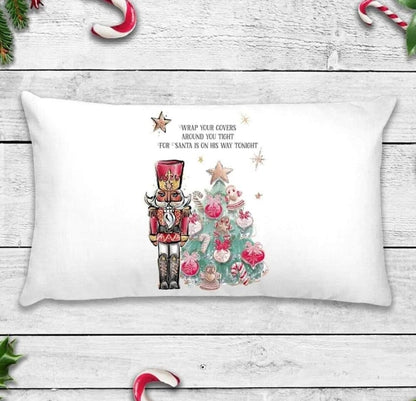 Nutcracker Christmas Eve Pillow case