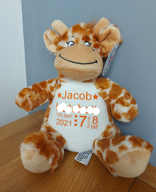 Personalised Teddy (5 Different Animals)