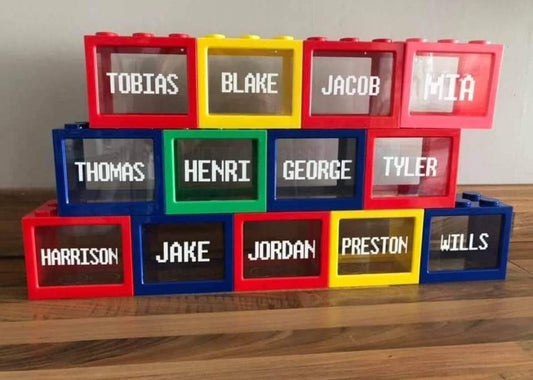 Personalised Lego Money Box