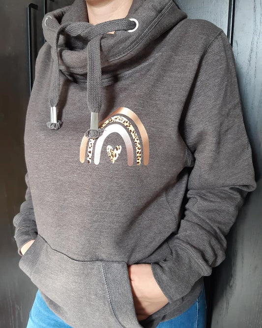 Rainbow Chunky Hoodie