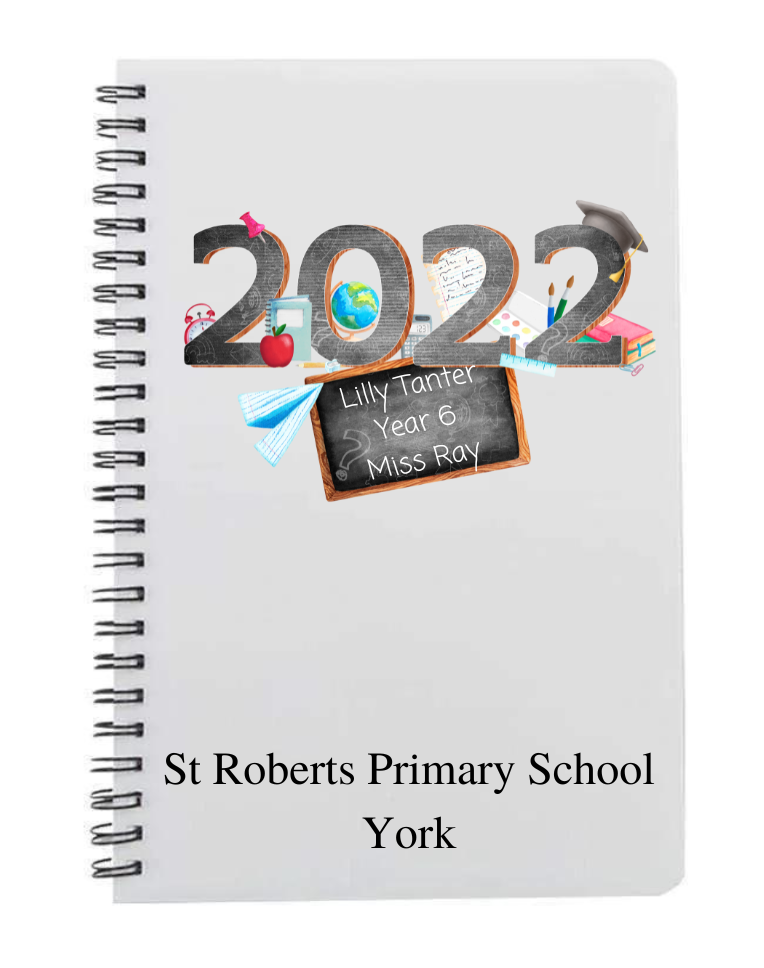 Personalised School Leavers Notepad 2023