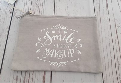 Smile Is The Best Makeup Bag