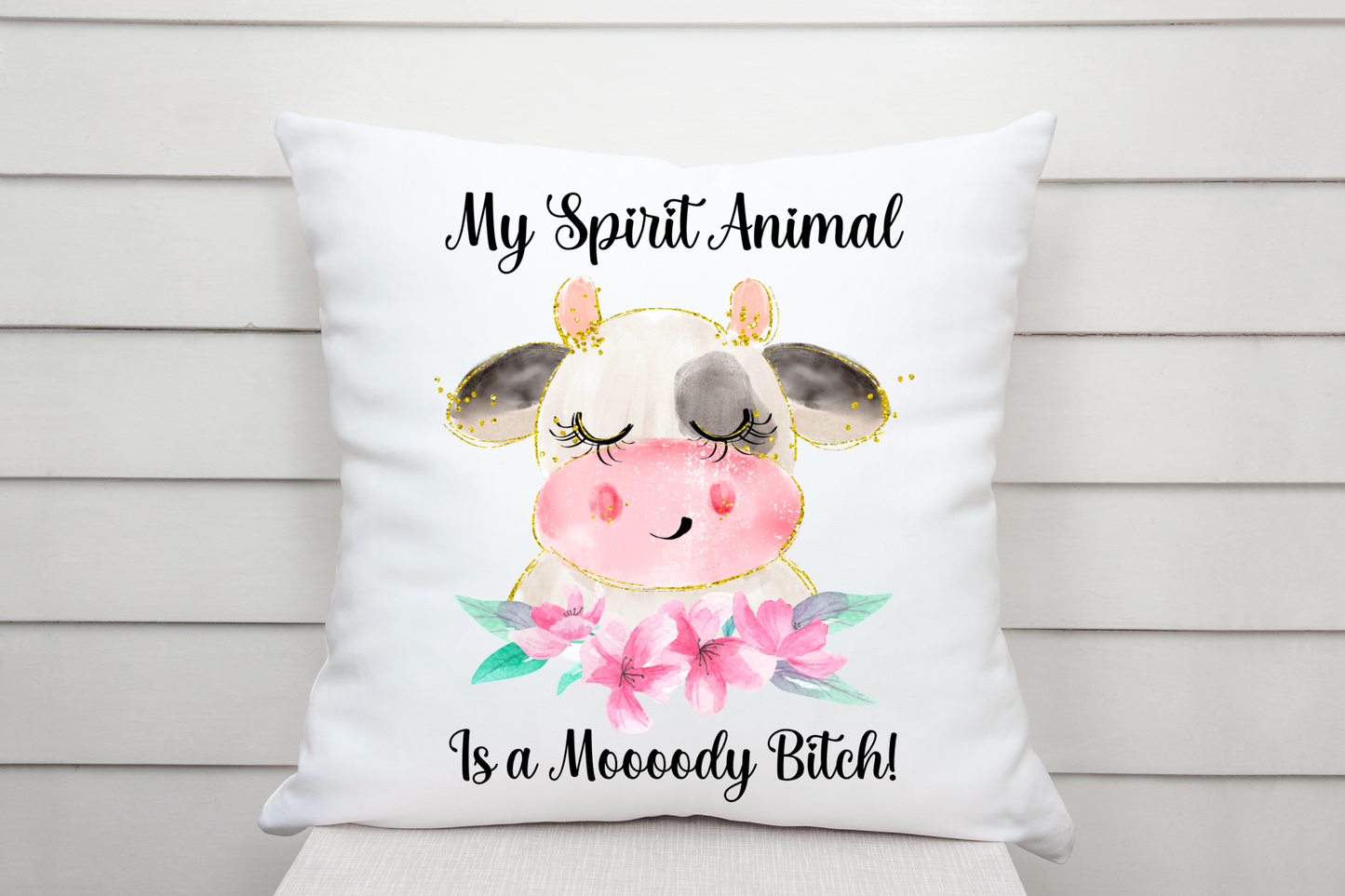 Sweary Spirit Animal Cushion
