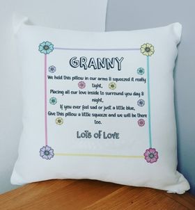 Personalised - Squeezed this Cushion
