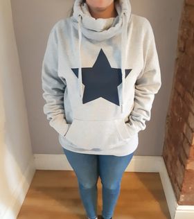 Large Star Chunky Hoodie