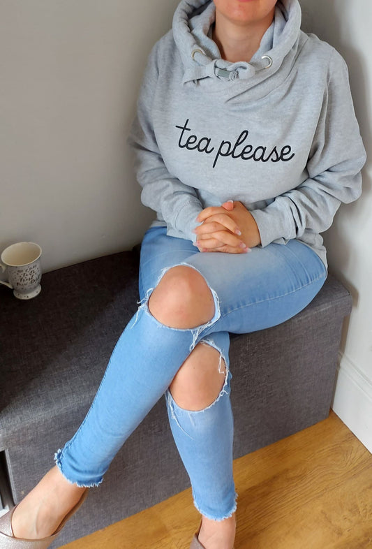 Tea Please Chunky Hoodie