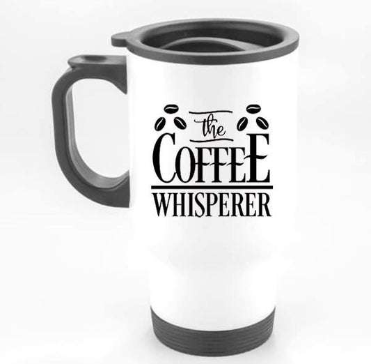 The Coffee Whisperer Travel Flask